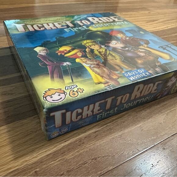 NEW!! Ticket to Ride First Journey Board Game - Ages 6+, Sealed!! - Picture 4 of 8